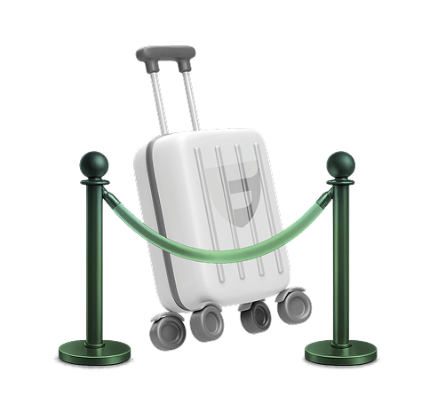 Complimentary access to the VIP lounge and Meet & Greet service